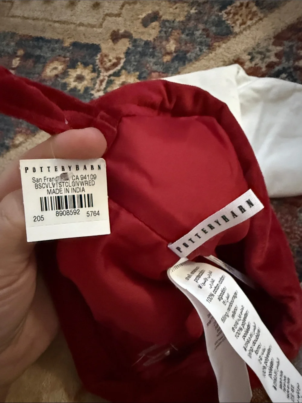 Pottery Barn Ava XL Stocking